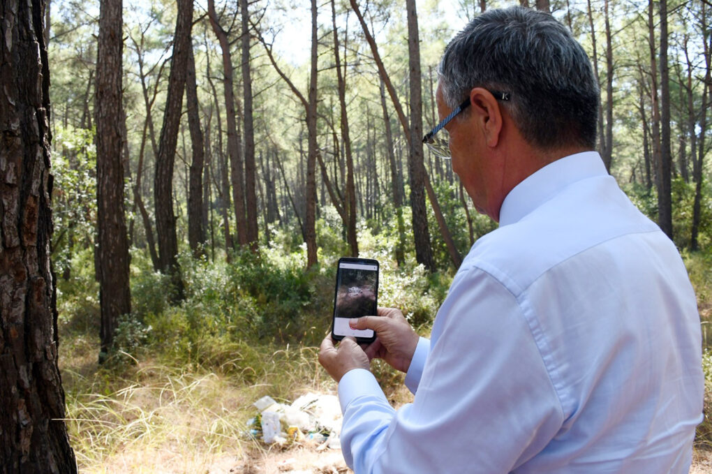 Kemer Belediyesi’nden temizlik hizmetleri