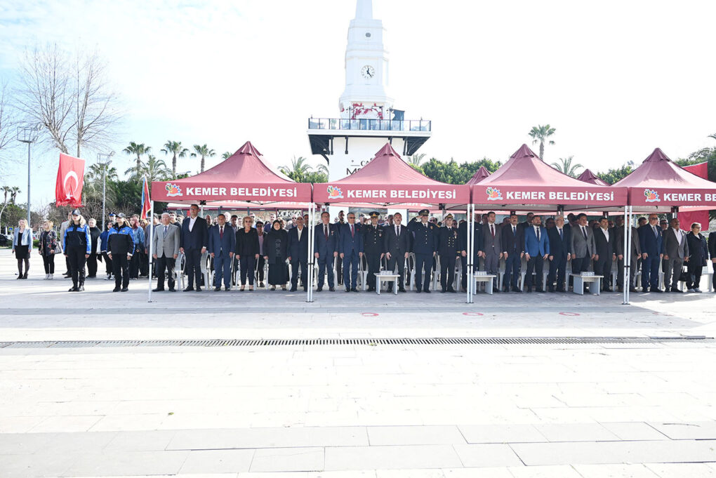 Çanakkale Deniz Zaferi’nin 109’ncu yıl dönümü törenle kutlandı