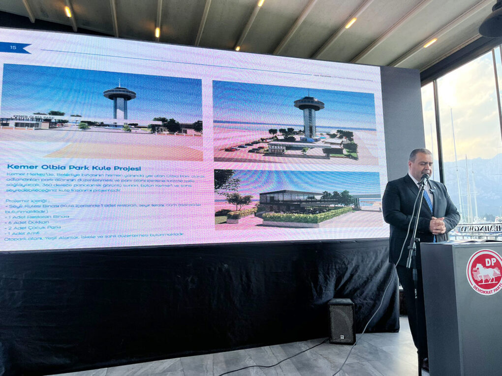 HALİT ÖZDEMİR PROJELERİNİ TANITTI