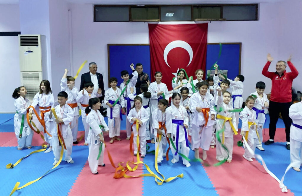 Karatecilerimizin kuşak mutluluğu