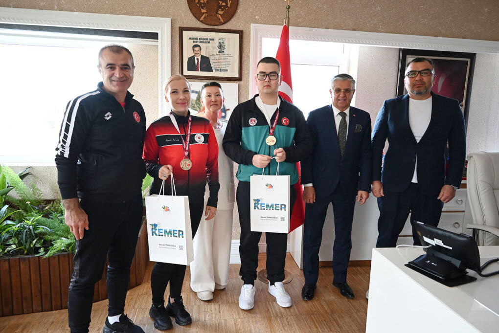 Karateciler Kemer’e 2 altın madalya ile döndü