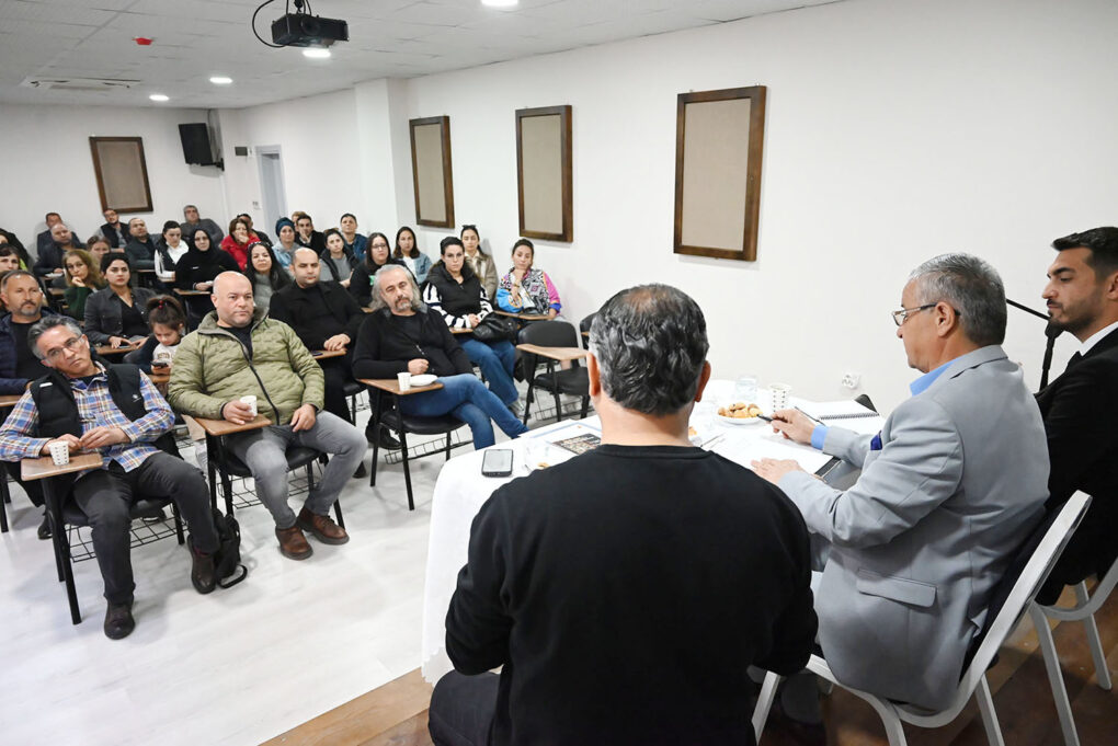 Başkan Topaloğlu, geleceğin müzisyenlerinin aileleriyle buluştu