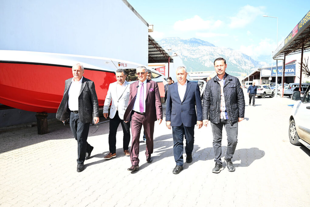 Başkan Topaloğlu’ndan sanayi esnafına ziyaret