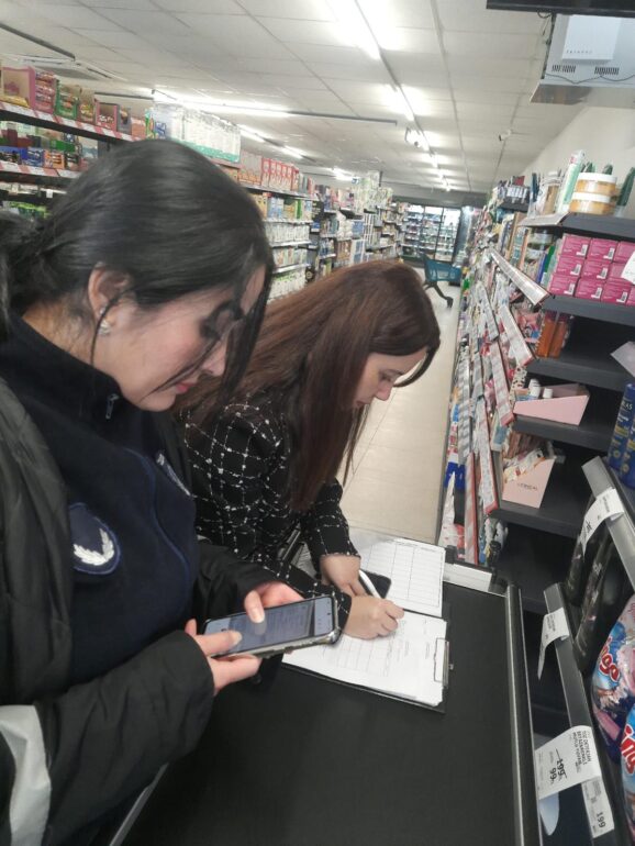 Zabıtadan marketlerde denetim