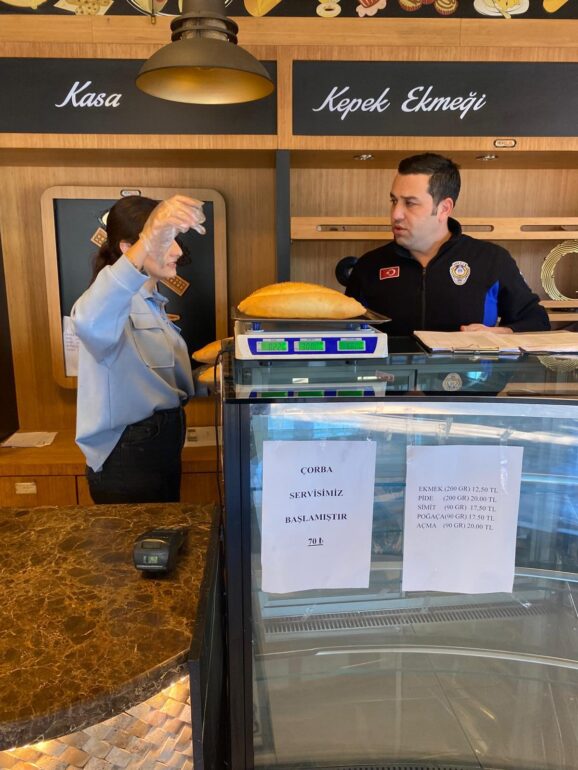 Kemer’de fırın denetimleri sürüyor