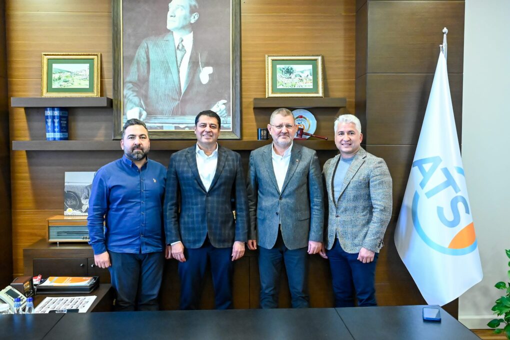 ANTALYA SPOR BAŞKAN ADAYI SEZGİN ÖZER’DEN ATSO’YA ZİYARET