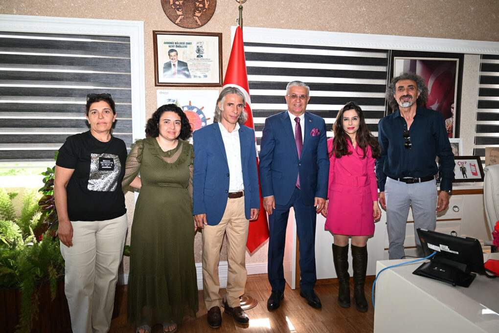 Göynük Ortaokul Müdüründen Başkan Topaloğlu’na ziyaret 