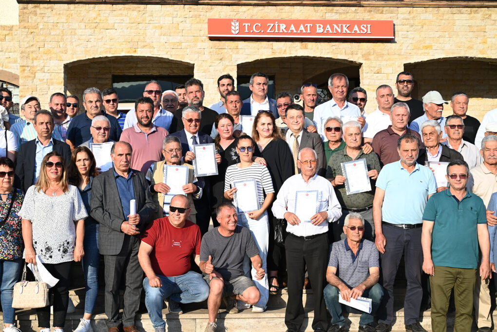 Tekirova halkı tapularına kavuştu 