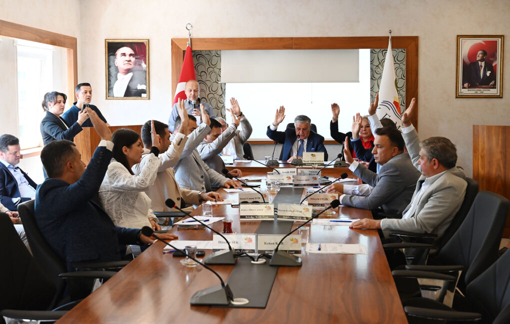 Kemer Belediyesi Mayıs ayı meclis toplantısı yapıldı