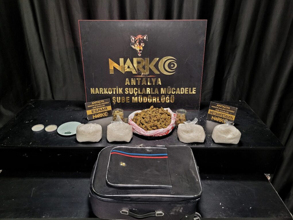 Narkotik Suçlarla Mücadelede SON 1 HAFTADA Yapılan Çalışmalar