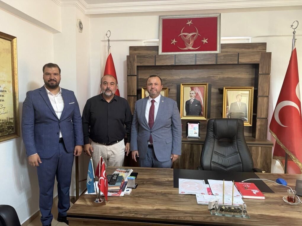 VEKİL TAŞ MHP KEMER İLÇE TEŞKİLATINI ZİYARET ETTİ