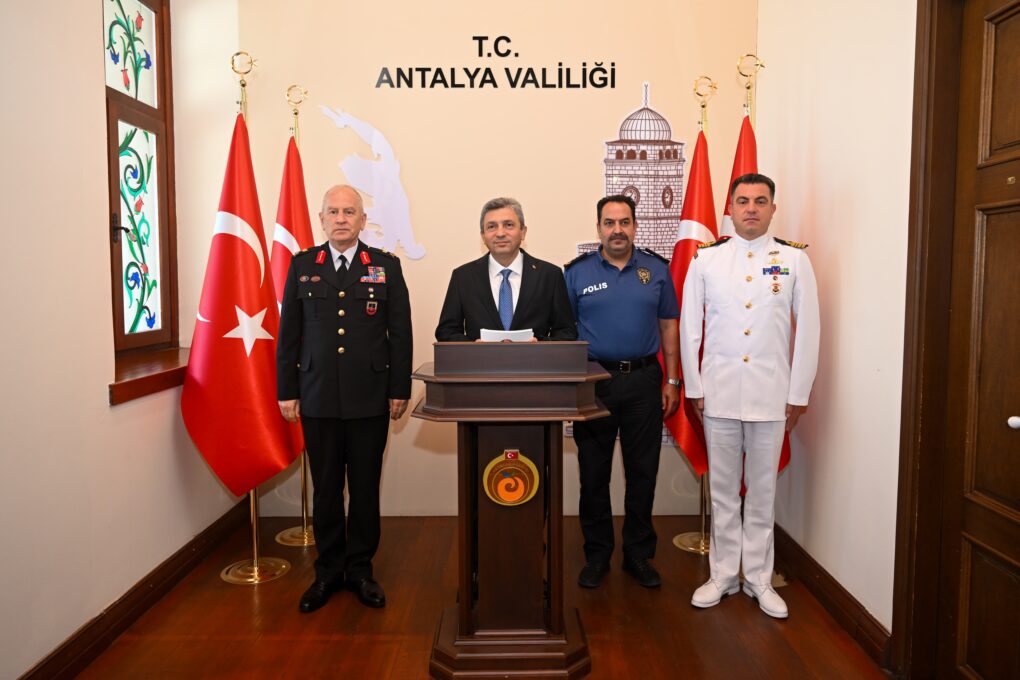 VALİ ŞAHİN’DEN HAZİRAN AYI GÜVENLİK VE HUZUR AÇIKLAMASI