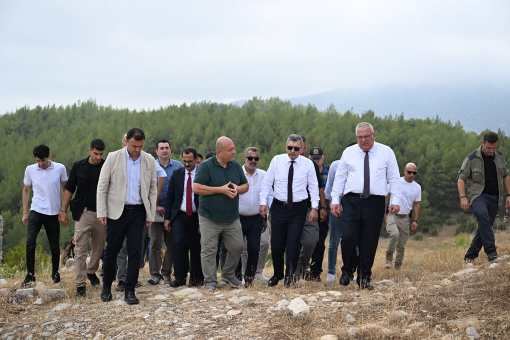 VALİ ŞAHİN’DEN, KUMLUCA’DAKİ KAMU YATIRIMLARINA YERİNDE İNCELEME