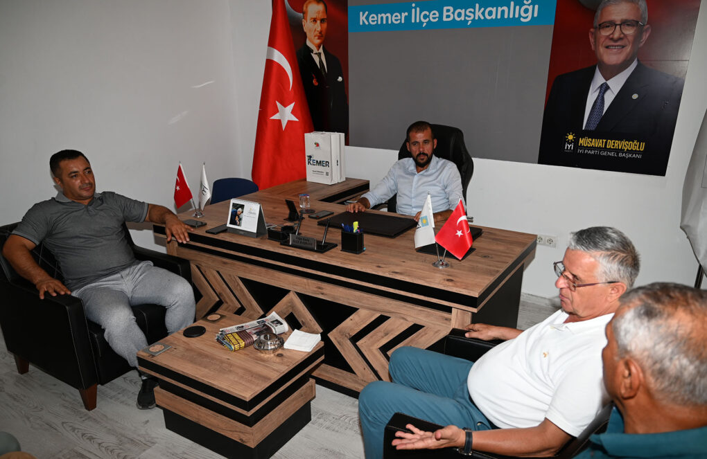 Başkan Topaloğlu’ndan İYİ Parti’ye ziyaret 