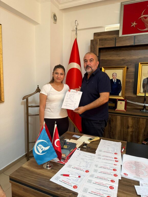 KEMER MHP İLÇE’YE YENİ ÜYELER KATILMAYA DEVAM EDİYOR