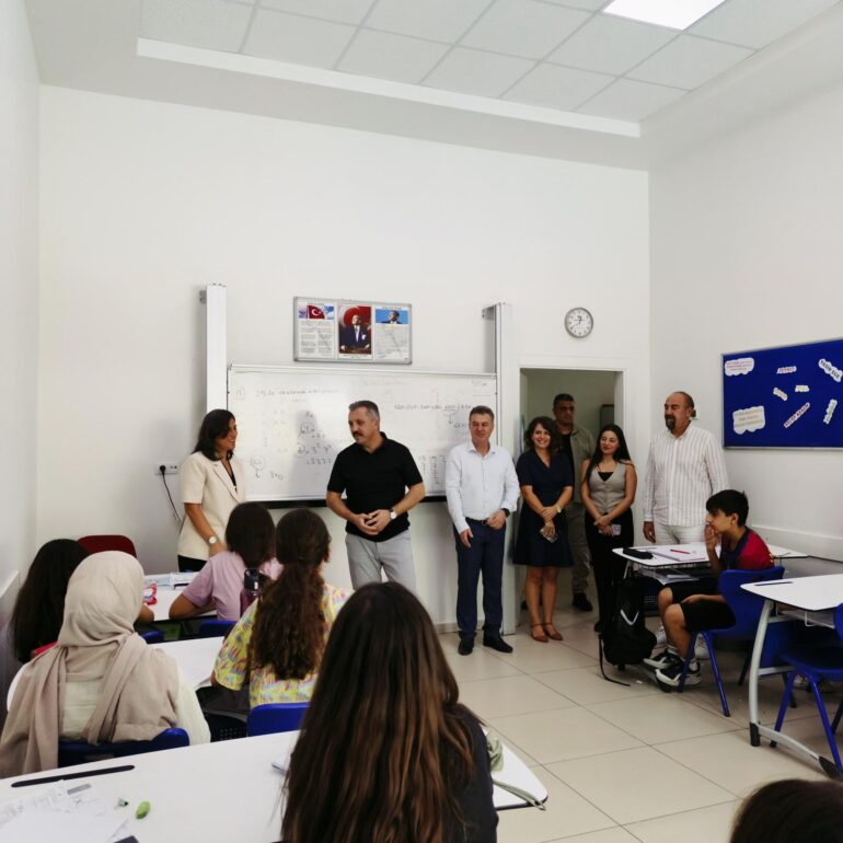 Kaymakam Ahmet SOLMAZ LGS Hazırlık Kampını Ziyaret Etti..