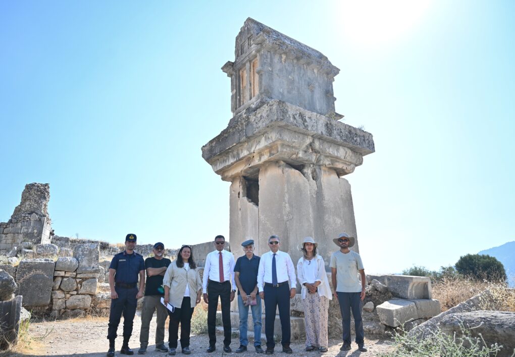 VALİ ŞAHİN’DEN PATARA VE KSANTHOS’A İNCELEME