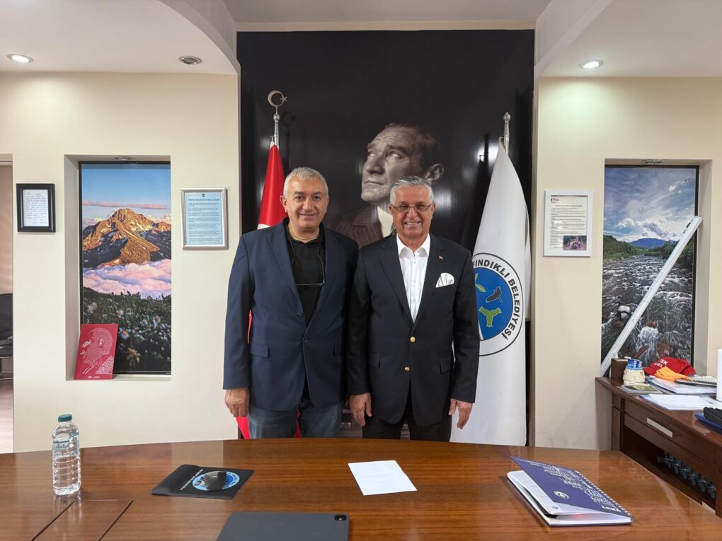 Başkan Topaloğlu’ndan Başkan Çervatoğlu’na ziyaret 