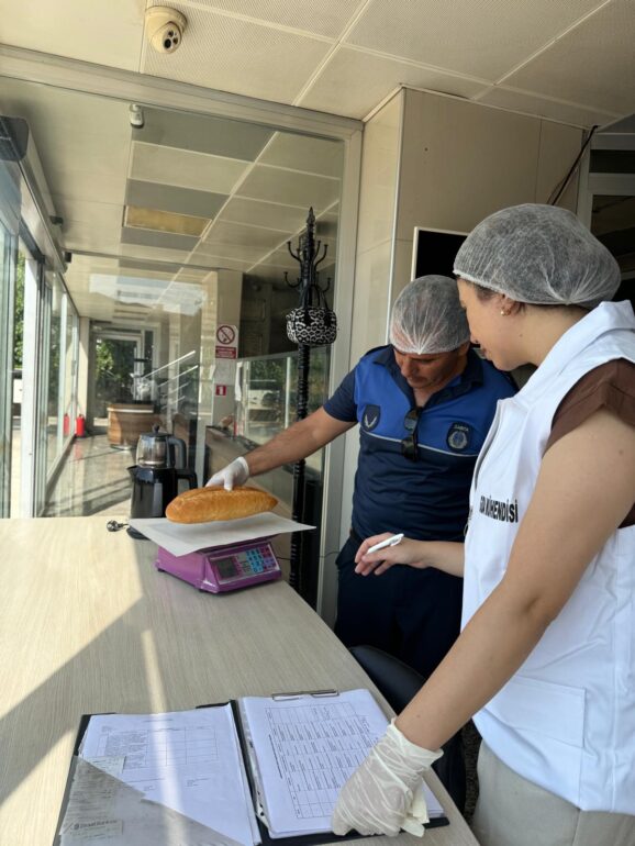 Zabıtadan fırınlarda denetim