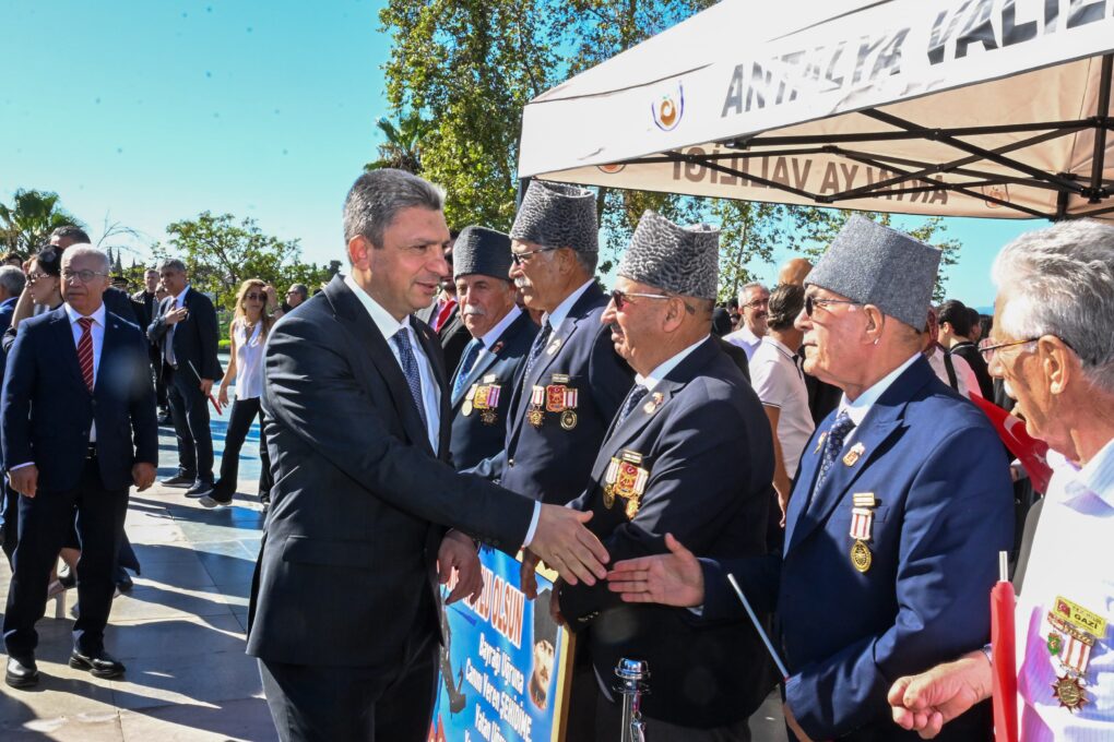 ANTALYA’DA 19 EYLÜL GAZİLER GÜNÜ KUTLANDI