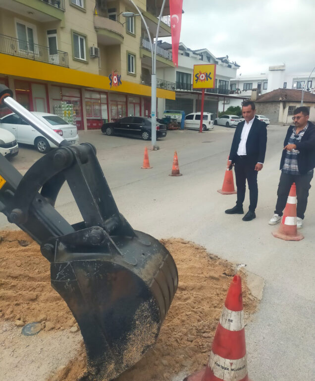 Kuzdere’de altyapı çalışmaları