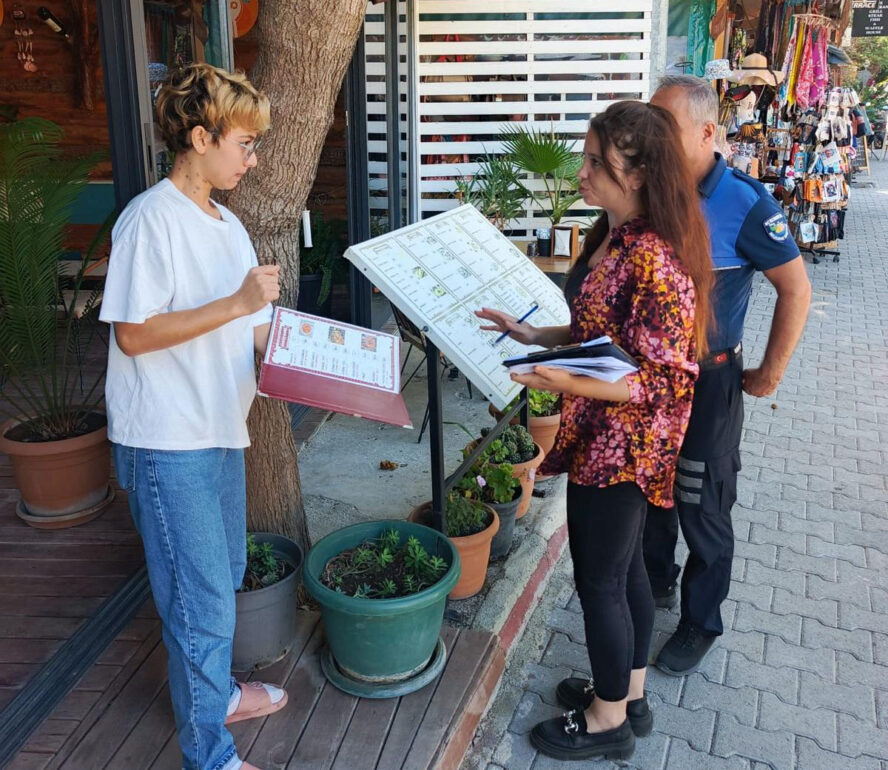 Zabıtadan restoranlarda denetim 