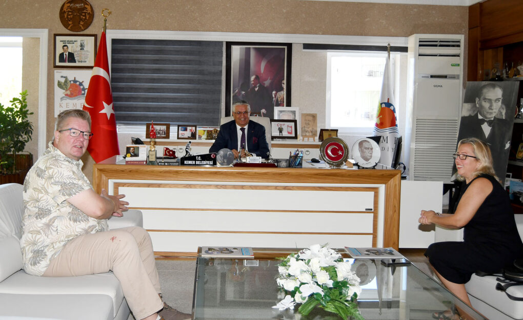 Finlandiya’lı Başkan’dan Başkan Topaloğlu’na ziyaret