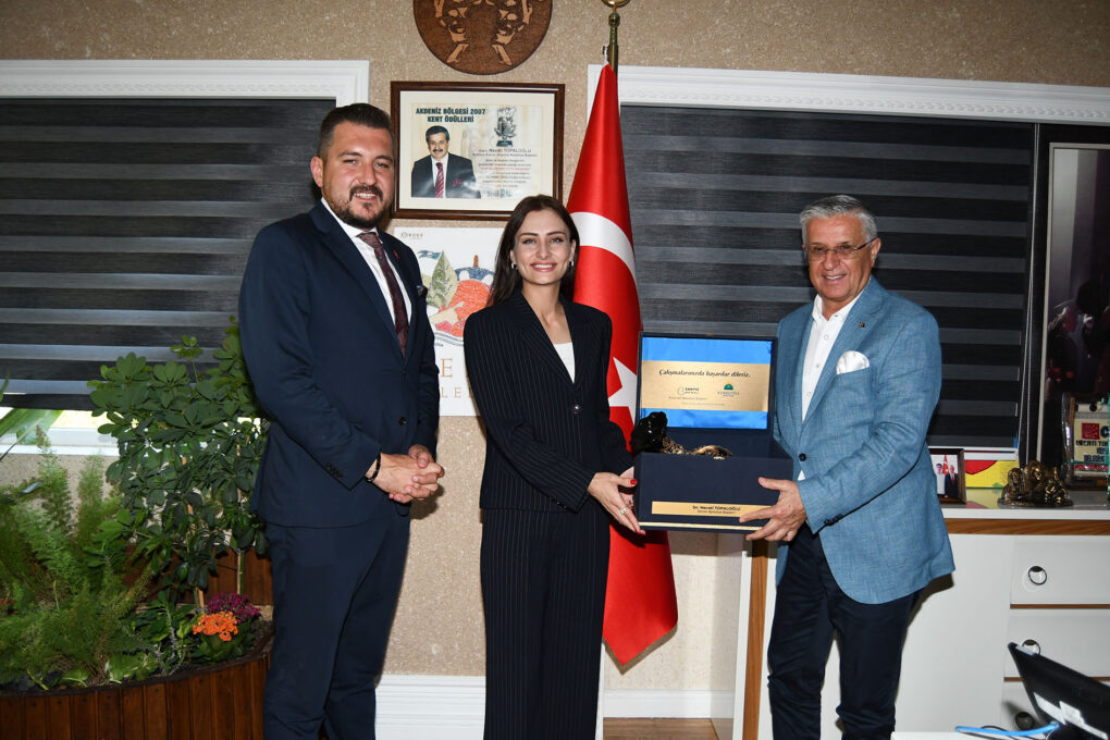 Korkuteli Belediye Başkanı’ndan Başkan Topaloğlu’na ziyaret 