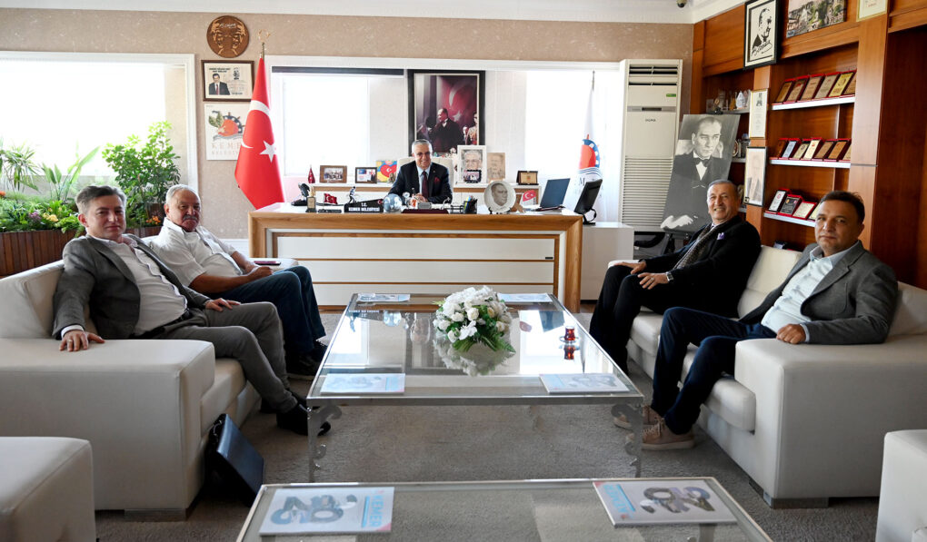 Yalçın’dan Başkan Topaloğlu’na nezaket ziyareti 