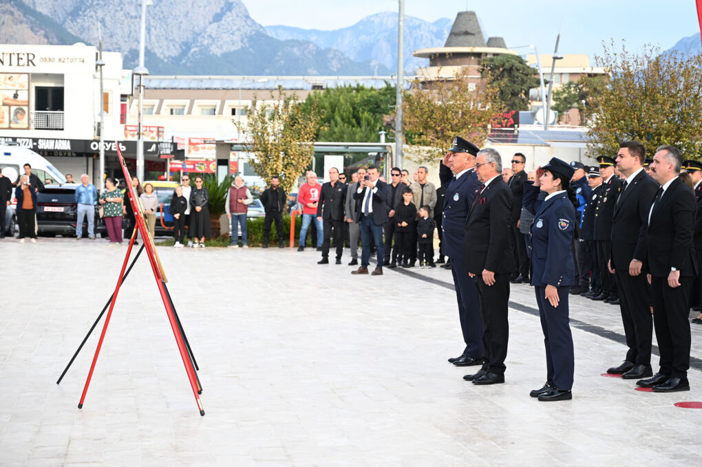 Büyük Önder Kemer’de anıldı