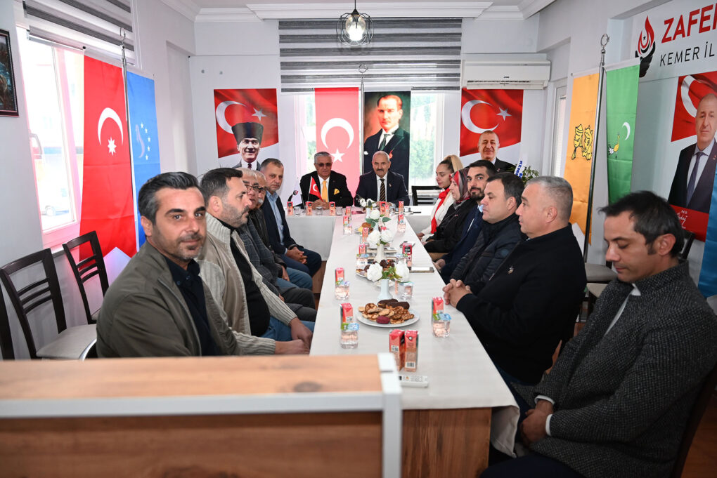 Başkan Topaloğlu’ndan Zafer Partisi’ne hayırlı olsun ziyareti