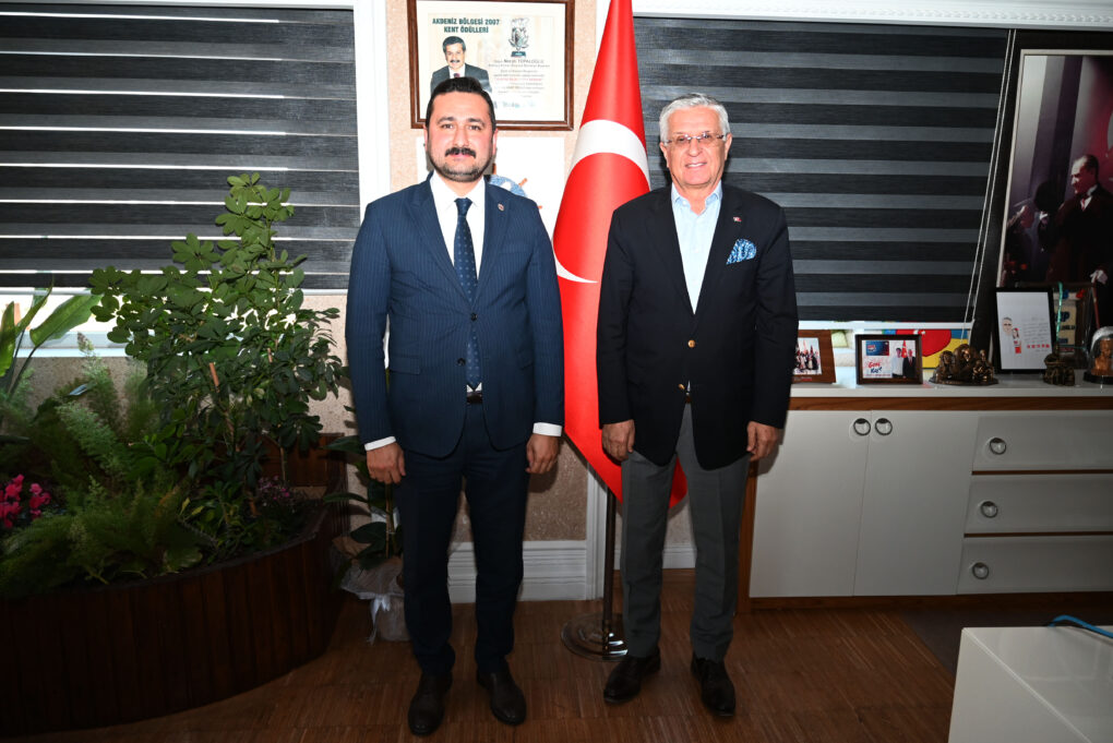 Başkan Ölmez’den Başkan Topaloğlu’na nezaket ziyareti