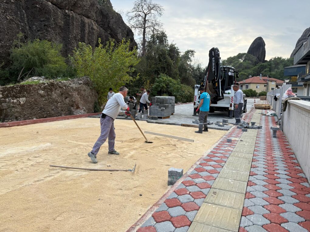 Kuzdere’de altyapı çalışması