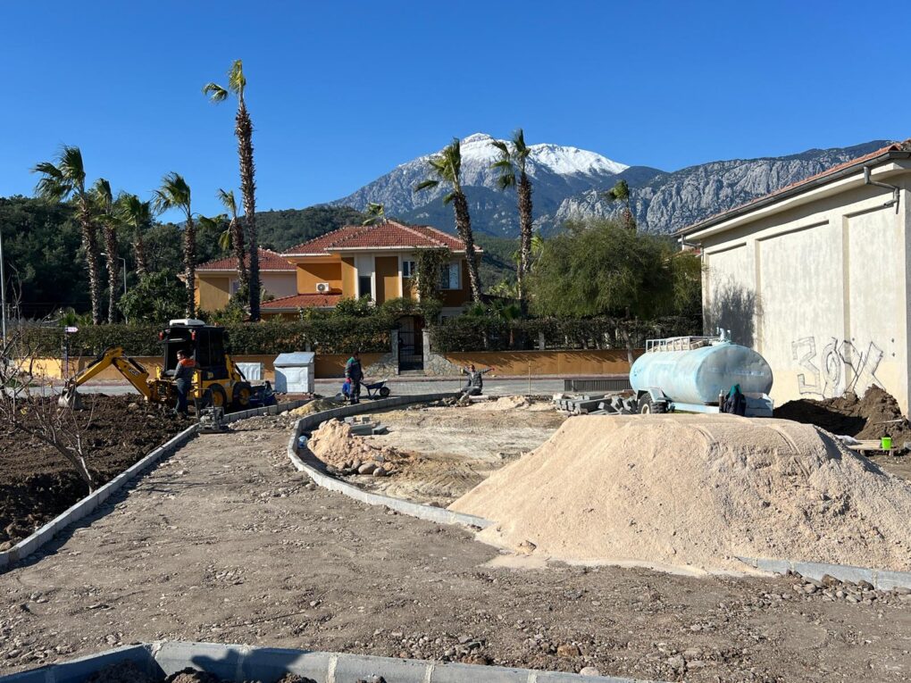 Çamyuva’ya yeni park kazandırılıyor 