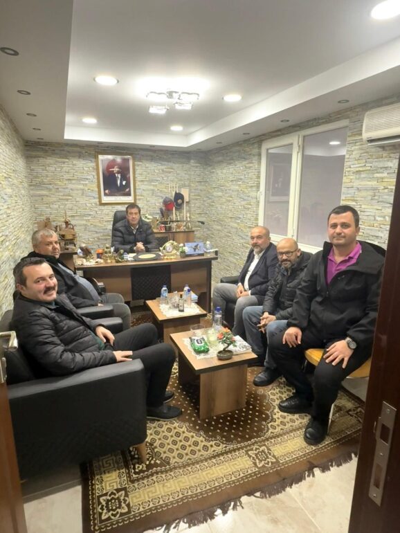 MHP KEMER İLÇE TEŞKİLATINDAN AYKUT ANATÜRK’E ZİYARET