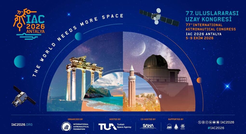 77. Uluslararası Uzay Kongresi (IAC 2026) Antalya’da Düzenlenecek