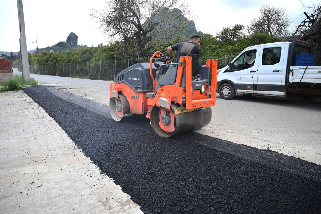 Kuzdere’de yama çalışmaları sürüyor