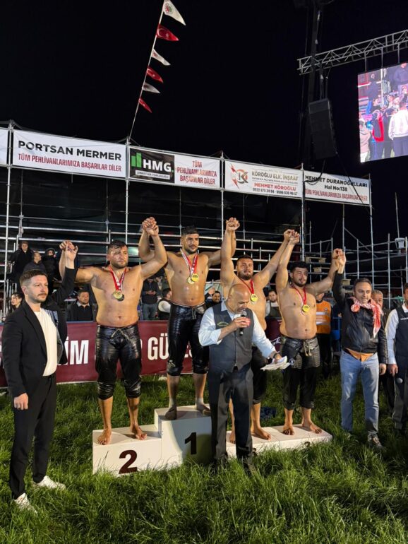 Belediye güreşçisi Kaya’dan üçüncülük başarısı