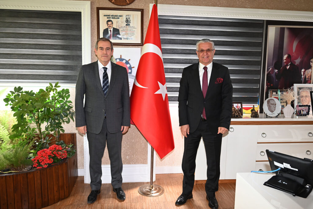 ATSO Başkanı Hacısüleyman’dan Başkan Topaloğlu’na ziyaret