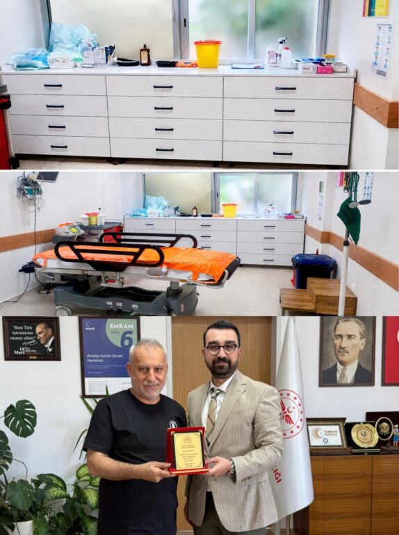 Kemer Devlet Hastanesi’nde Örnek Destek