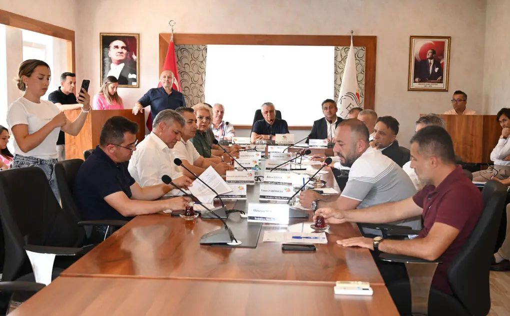 Kemer Belediyesi Haziran ayı meclisi yapıldı