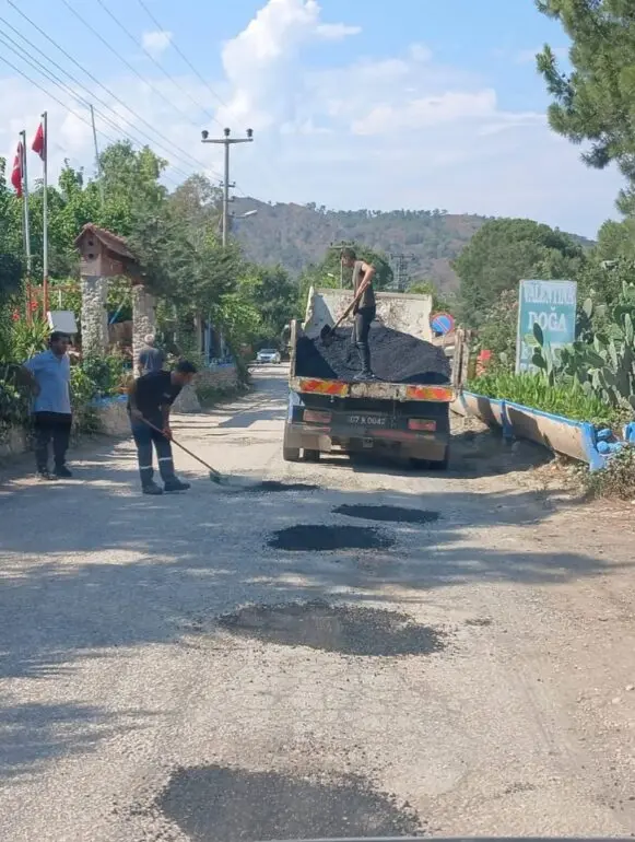 Kemer’de altyapı çalışmaları