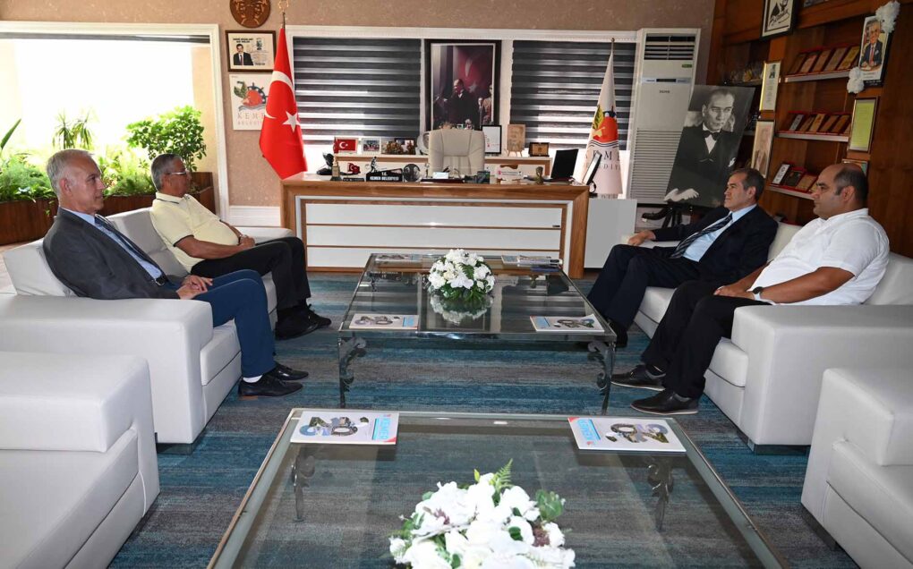 Başkan Topaloğlu, ATSO Başkanı Hacısüleyman ile bir araya geldi