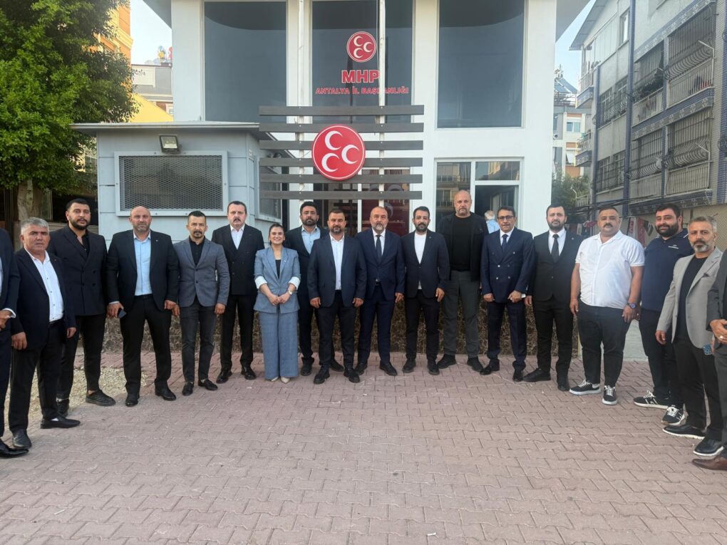 MHP Kemer İlçe Teşkilatından İl Başkanı Güneş’e Ziyaret