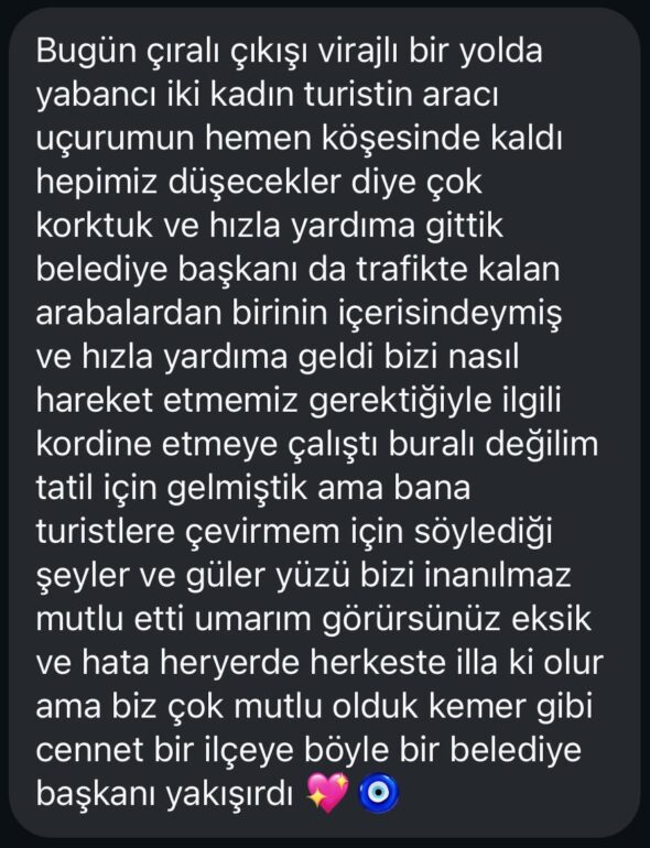 Başkan Topaloğlu’nun duyarlılığı takdir topladı