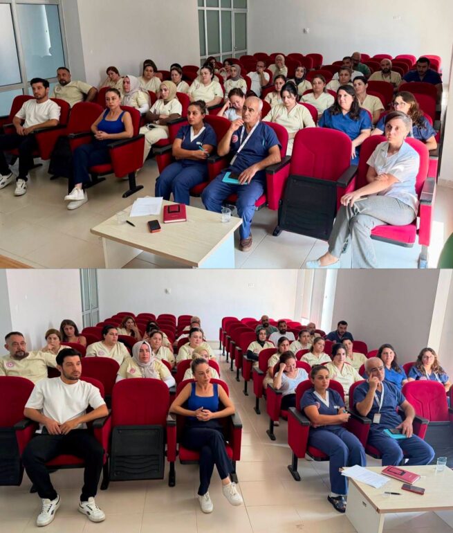 Kemer Devlet Hastanesi’nde Acil Servis Personeline Eğitim