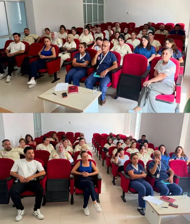 Kemer Devlet Hastanesi’nde Acil Servis Personeline Eğitim