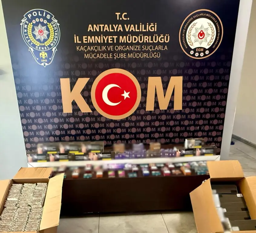 Kaçakçılık ve Organize Suçlarla Mücadele Şube Müdürlüğümüzce SON 1 HAFTADA Yapılan Çalışmalar