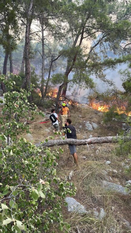 KEMER’İN CİĞERLERİ PEŞ PEŞE YANDI: ÇIRALI’DA 48 SAATTE İKİ YANGIN