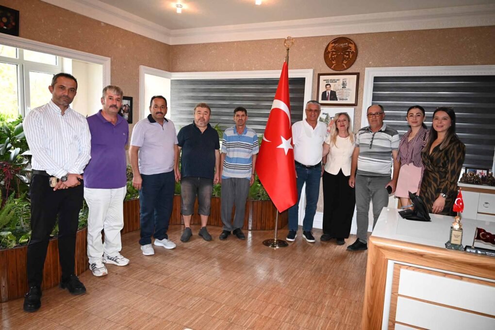 Kuzdere’den Başkan Topaloğlu’na teşekkür ziyareti
